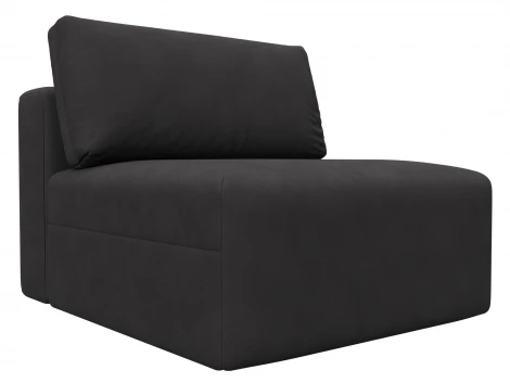 Модуль диван Лига-060 НПБ (ЛДСП,Брус,Фанера,Замша/Коричневый) Лига Диванов 129542