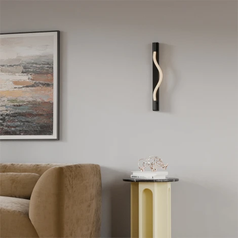 Настенный светильник с гибким неоном Lightera Tura LE103W-60B (LED, 220V)