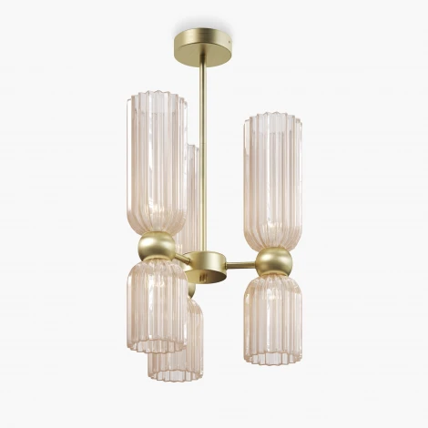 Потолочная люстра на штанге Maytoni Antic MOD302PL-06CG (220V)