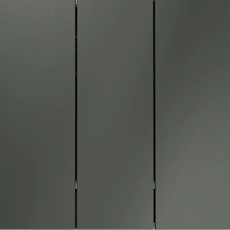 Выключатель трехклавишный (титан) Voltum S70 VLS030106