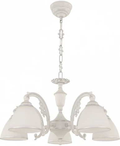 Подвесная люстра Arte Milano AM341837 341837/5 WT+SL (220V, на цепи)