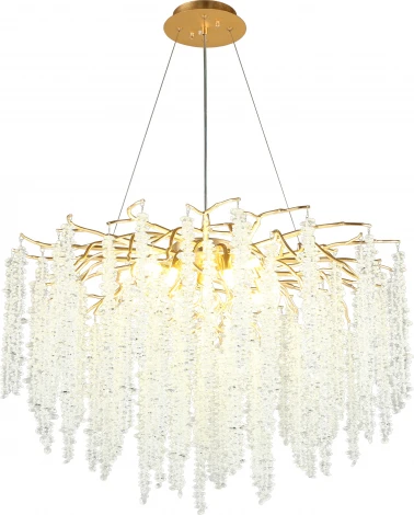 Подвесная люстра Aployt Paulina APL.848.03.13 (220V, хрусталь, на тросе, ветки)