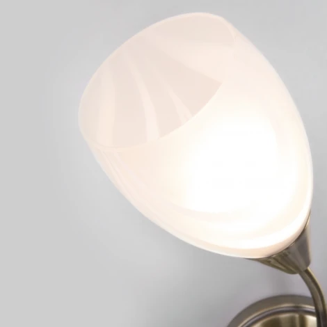 Бра Eurosvet Virginia 30275/1 античная бронза (220V, выключатель)