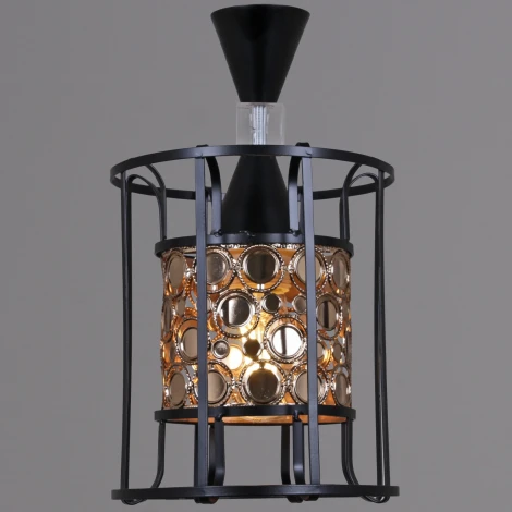 Подвесной светильник Reluce 05402-0.9-01 BK+GD (220V, на проводе)