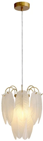 Подвесной светильник Evie A4052SP-1SG Arte Lamp (220V, на проводе, листья)