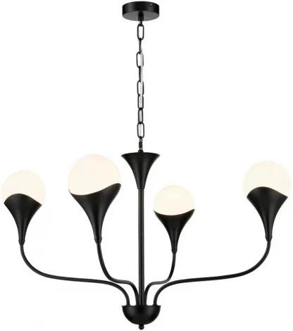 Подвесная люстра Velante 361-023-04 (220V, на цепи, шарики)