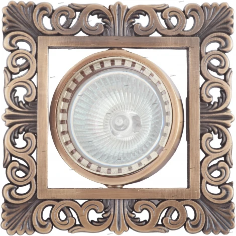 Точечный светильник Donolux SA1563 SA1563-Old Brass