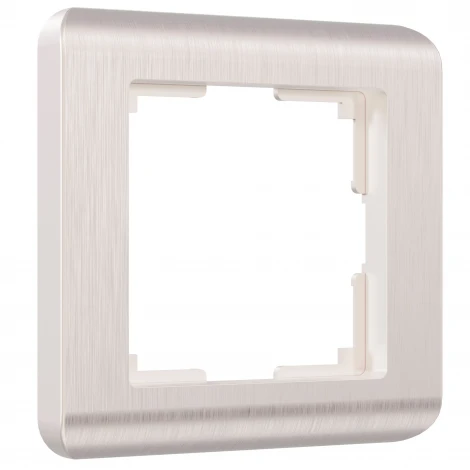 Рамка на 1 пост Stream (перламутровый) Werkel W0012113 (a051264)