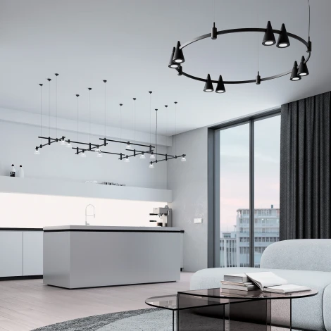 Трековый светильник Elektrostandard Esthetic Magnetic 5W 3000K (чёрный) 85117/01 (LED, 24V)