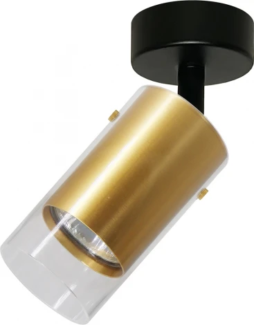 Спот настенно-потолочный Feron ML 1891 LUMINA 48746 GU10, золото, черный (220V, круглые)
