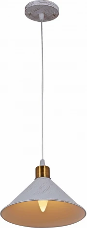 Подвесной светильник Reluce 02189-0.4-01 WH+GD (220V, на проводе)