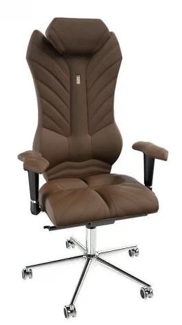 Эргономичное кресло Monarch Kulik System Бежевая кожа
