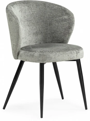 Стул на металлокаркасе Woodville Gref gray / black арт.15835