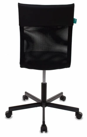 Кресло Бюрократ CH-1399 черный Leather Black эко.кожа/сетка крестовина металл