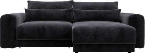 Диван угловой Лига-056 НПБ угол универсальный Лига Диванов (Велюр) арт.129153