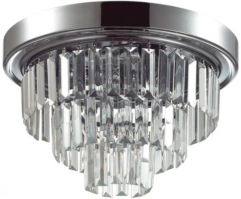 Потолочная люстра Lumion Zaha 8266/4C хром/хрусталь металл/прозрачный Е14 4*40W 220V (круглые)