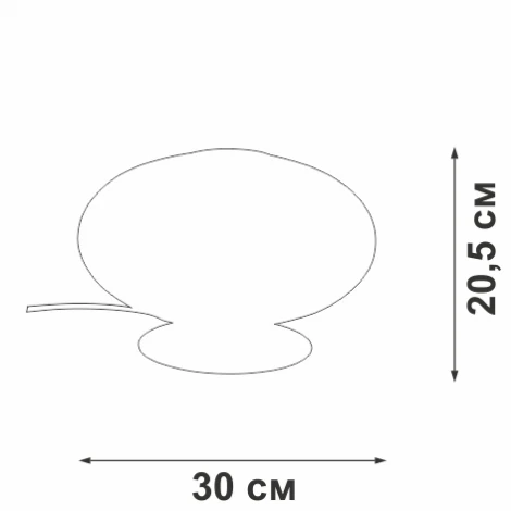 Настольная лампа Vitaluce V2888-8/1L, 1xE27 макс. 40Вт V2888-8/1L (220V)