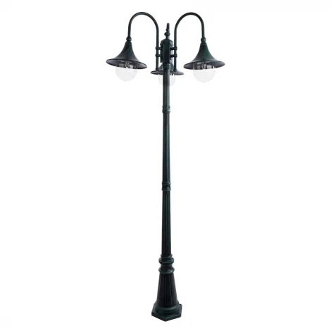 Наземный фонарь Arte Lamp Malaga A1086PA-3BG