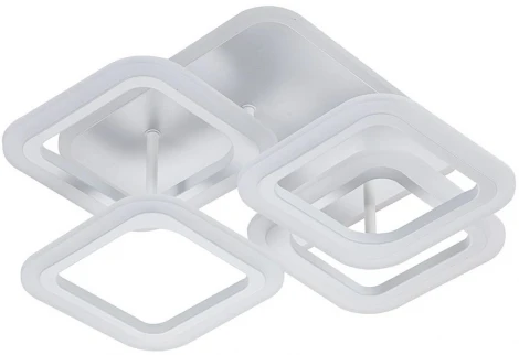 Потолочная люстра светодиодная с таймером Escada Memnon 10221/4LED BL (220V, пульт управления)