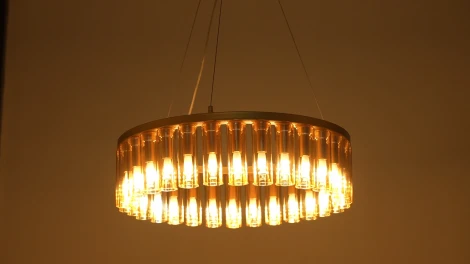 Подвесная люстра Favourite Slang 4503-30P (220V, на тросе, круглые)