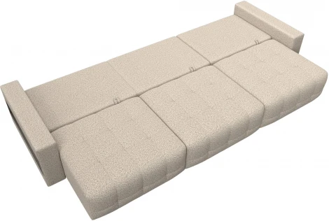Диван прямой с полками Лига-053 НПБ Лонг Лига Диванов (Велюр) арт.128927