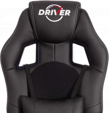 Кресло DRIVER (22) Tetchair (Черный,Черный ).