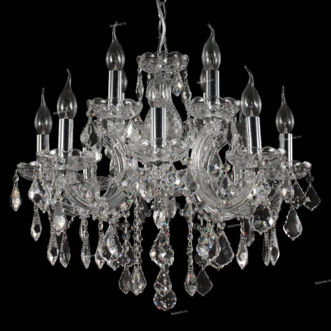 Crystal Lux Ines SP8+4 CHROME/TRANSPARENT