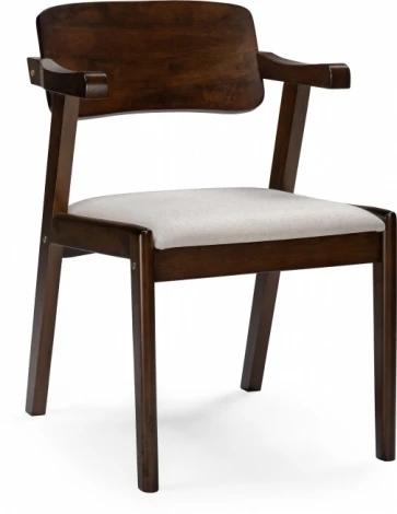 Деревянный стул Velma (Velma dirty oak / light beige) Woodville арт.15524