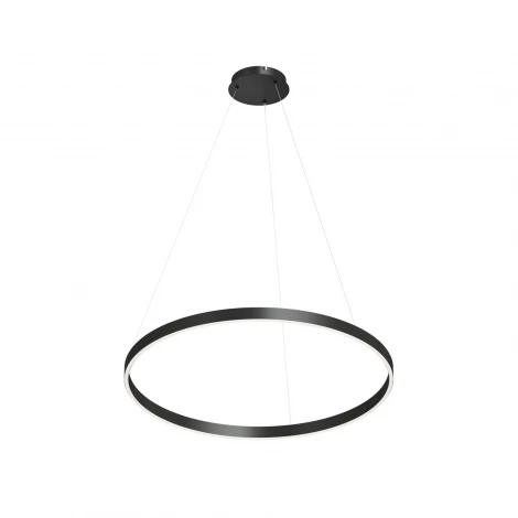 Подвесной светильник кольцо светодиодный Denkirs Raydia DK6273-BK