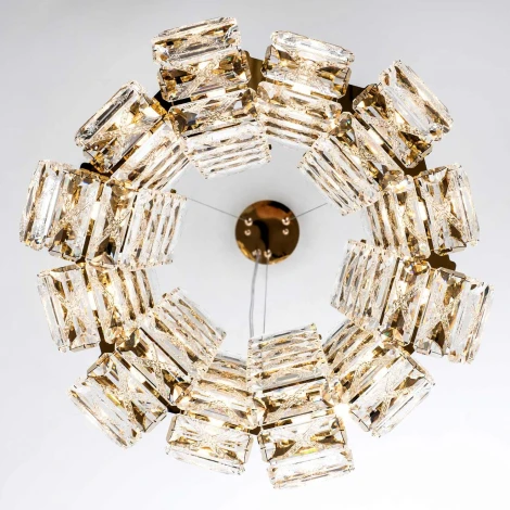 Подвесная люстра хрустальная Modelux MODELUX ML.755.12 GD