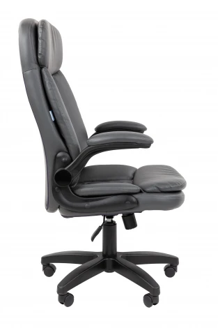 Офисное кресло Chairman 533 Россия экокожа серый