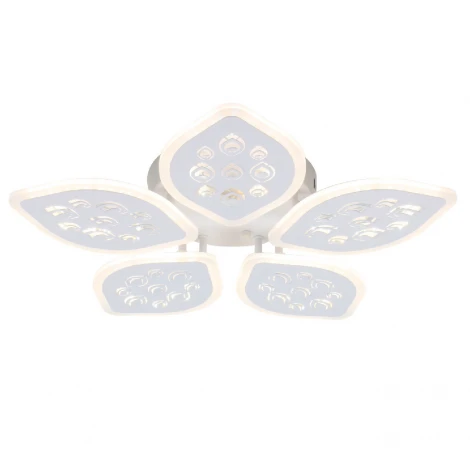 Потолочная люстра светодиодная с пультом и ночным режимом Escada 10278/5 LED 95W White