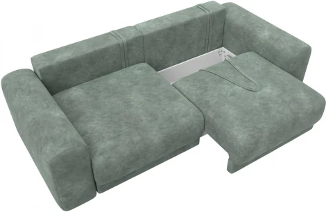 Диван прямой Лига-056 НПБ Лига Диванов (Велюр) арт.129132