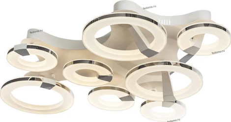 IDLamp 397 397/L8PF-LEDWhitechrome