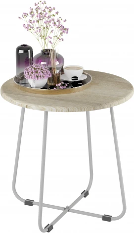 Стол журнальный BeautyStyle 14 дуб сонома/металлик от фабрики Mebelik