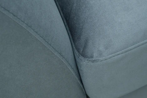 Кресло Annette велюр бирюзовый Colt1004 130*100*92см Garda Decor арт.ANNETTE-К-2K-Colt1004