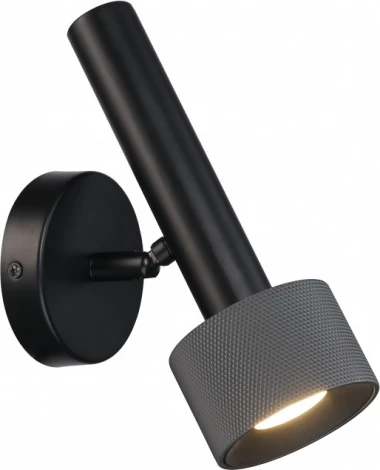 Спот iLedex Delta 2360-1 BK+GRP
