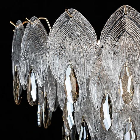 Подвесная люстра хрустальная Modelux ML.6928.600 GD