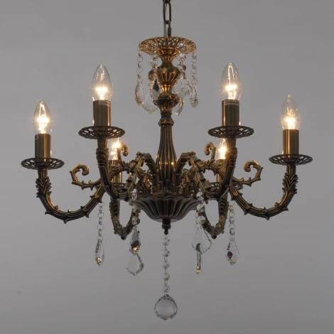 Подвесная люстра Abrasax SD792 (220V, на цепи, свеча)