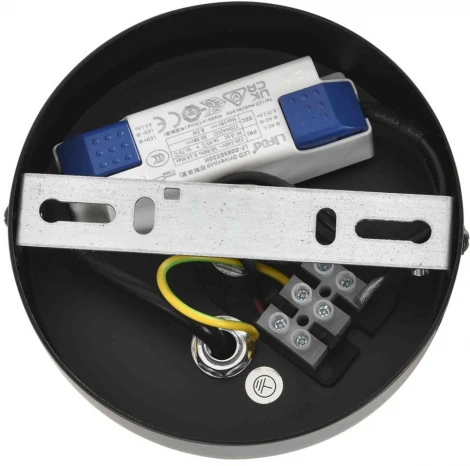 Подвесной светильник светодиодный Lumion Camomile 8301/9L LEDIO черный, металл/акрил LED 9W 3000K 220V (на проводе)