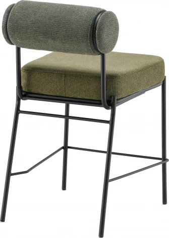 Стул полубарный Stool Group Ponpoun тёмно-серый бордо арт.УТ000040470