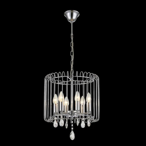 Подвесная люстра Citilux Джина CL462161 (220V, на цепи, подсвечник, свеча)