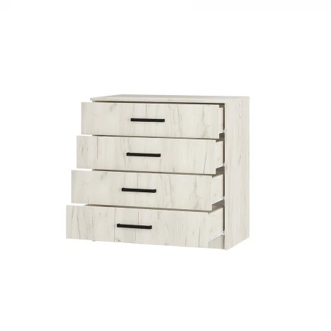 Комод БТС Фиеста, Дуб крафт белый