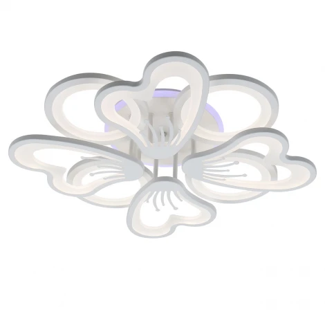 Потолочная люстра светодиодная Escada Armeria 10227/8LED BL 150W White