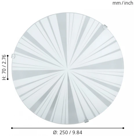 Настенно-потолочный светильник Eglo Mars 1 89239 (220V)