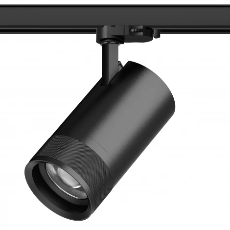 Трековый светильник трехфазный светодиодный 40W 220V 2800LM 20-55G с адаптером Lightstar Canno Pro C4407QT