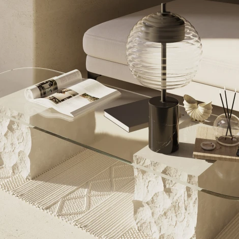 Настольная лампа Maytoni Rueca P060TL-L12BK (LED, 220V, шар)