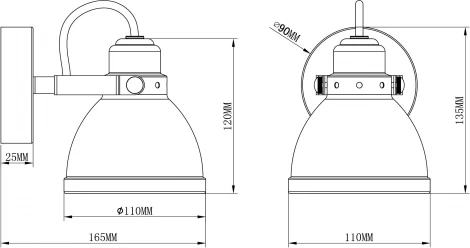 Спот Moderli Origami V3040-1W