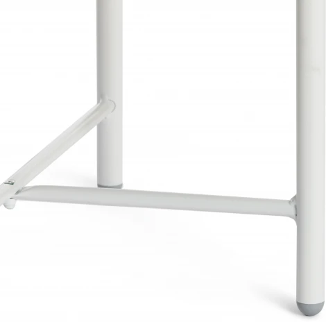 Табурет Tetchair AMBER (Металл,Ткань/Бежевый,Белый) 19242