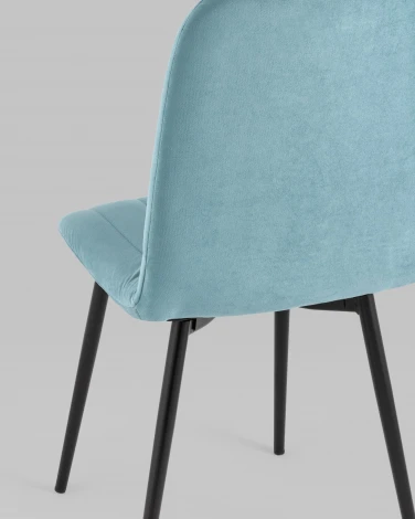 Стул Stool Group Easy велюр пыльно-голубой УТ000034882